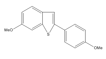 6-甲氧基-2-(4-甲氧基苯基)苯并[b]噻吩